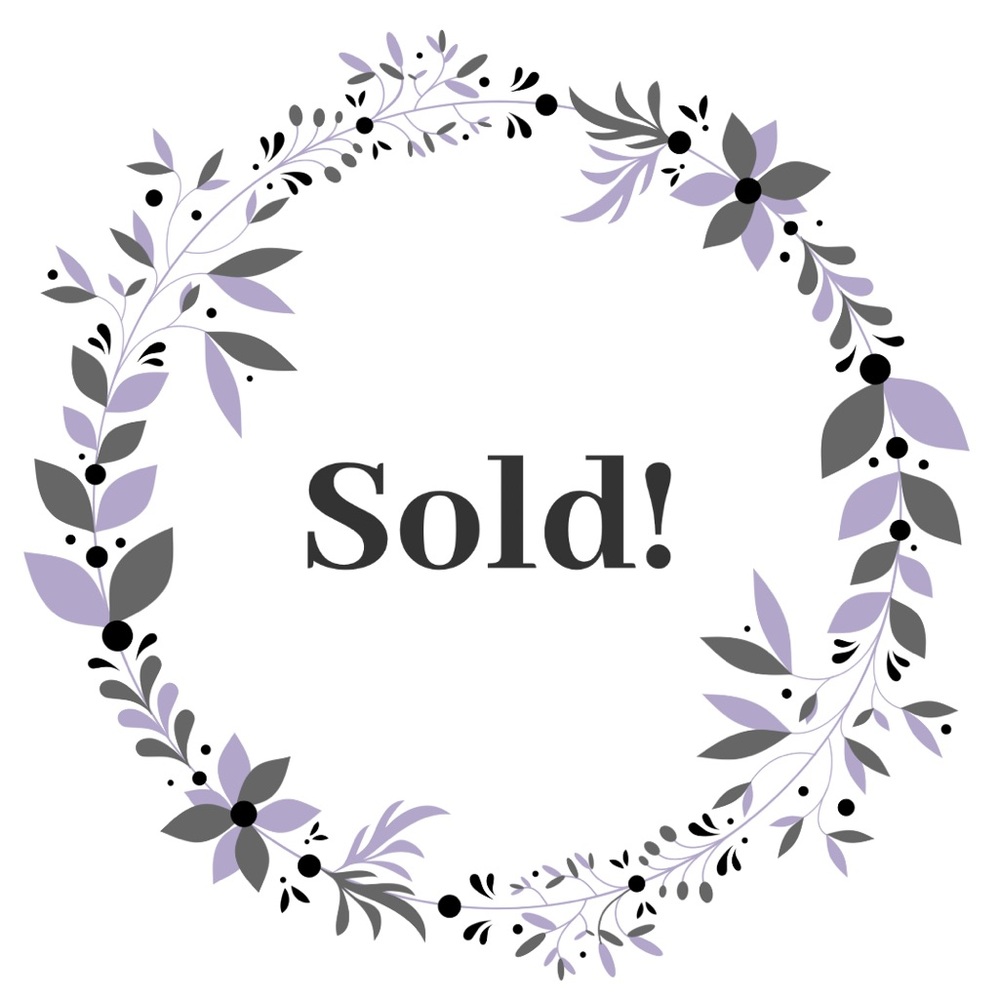 Sold 😊